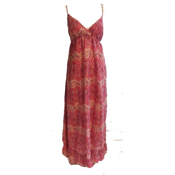 Derek Heart Dresses & Skirts - Derek Heart Cotton Paisley Boho Maxi Dress XL